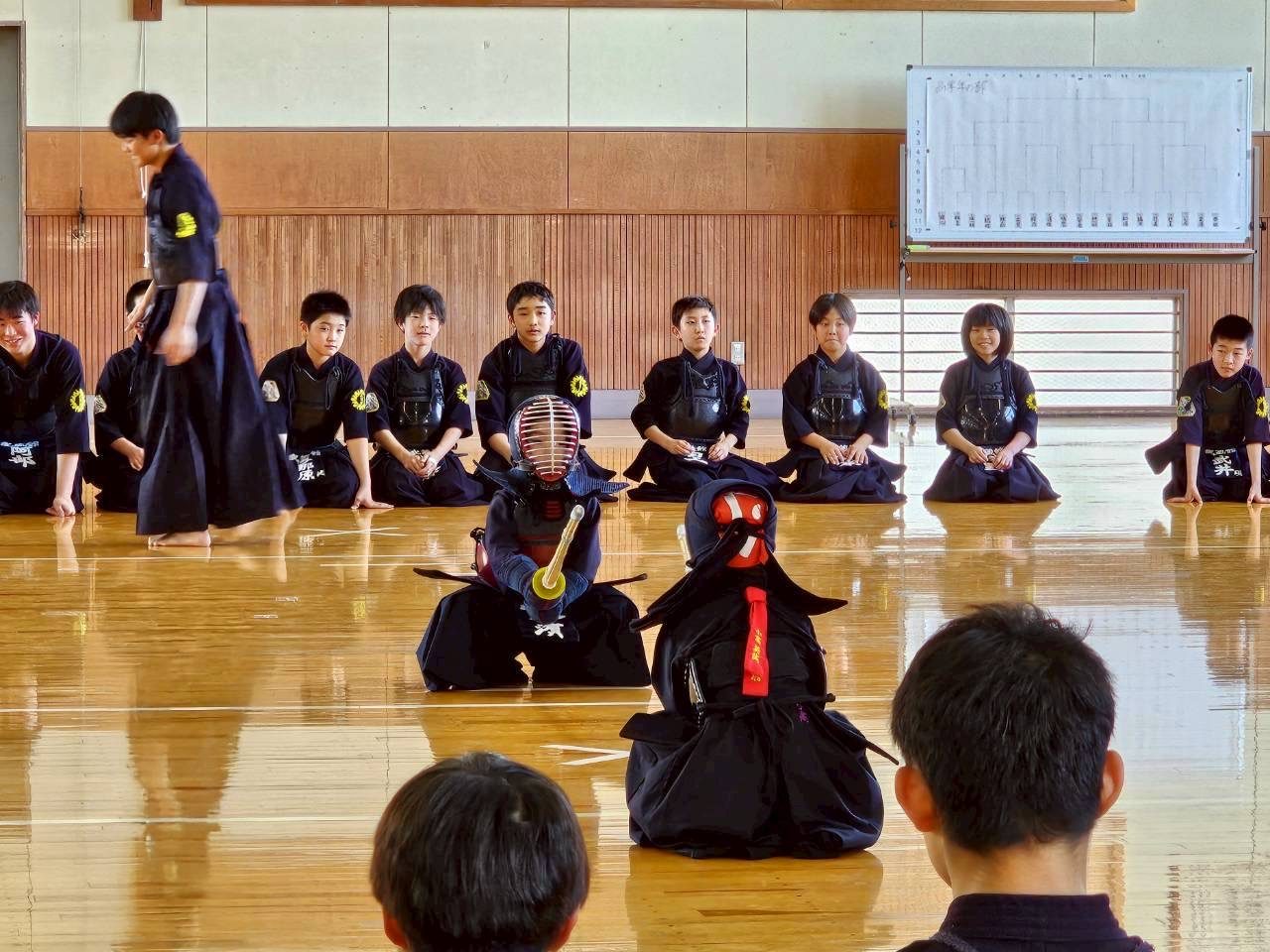 武蔵館の稽古