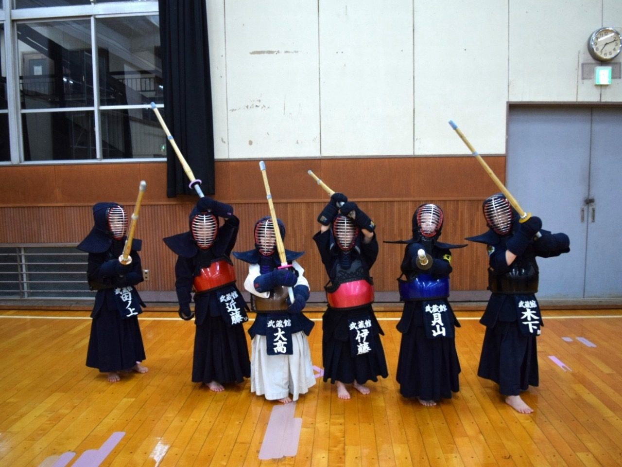 武蔵館の稽古・大会