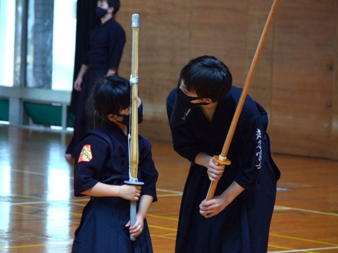 武蔵館の稽古