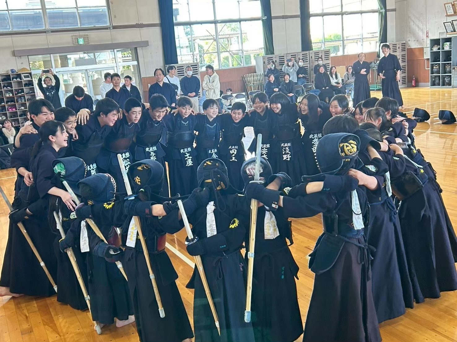 武蔵館の稽古
