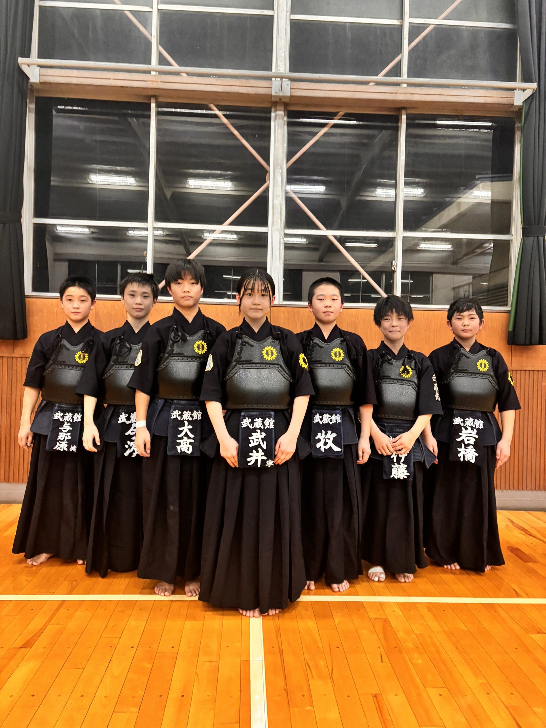 武蔵館の稽古・大会
