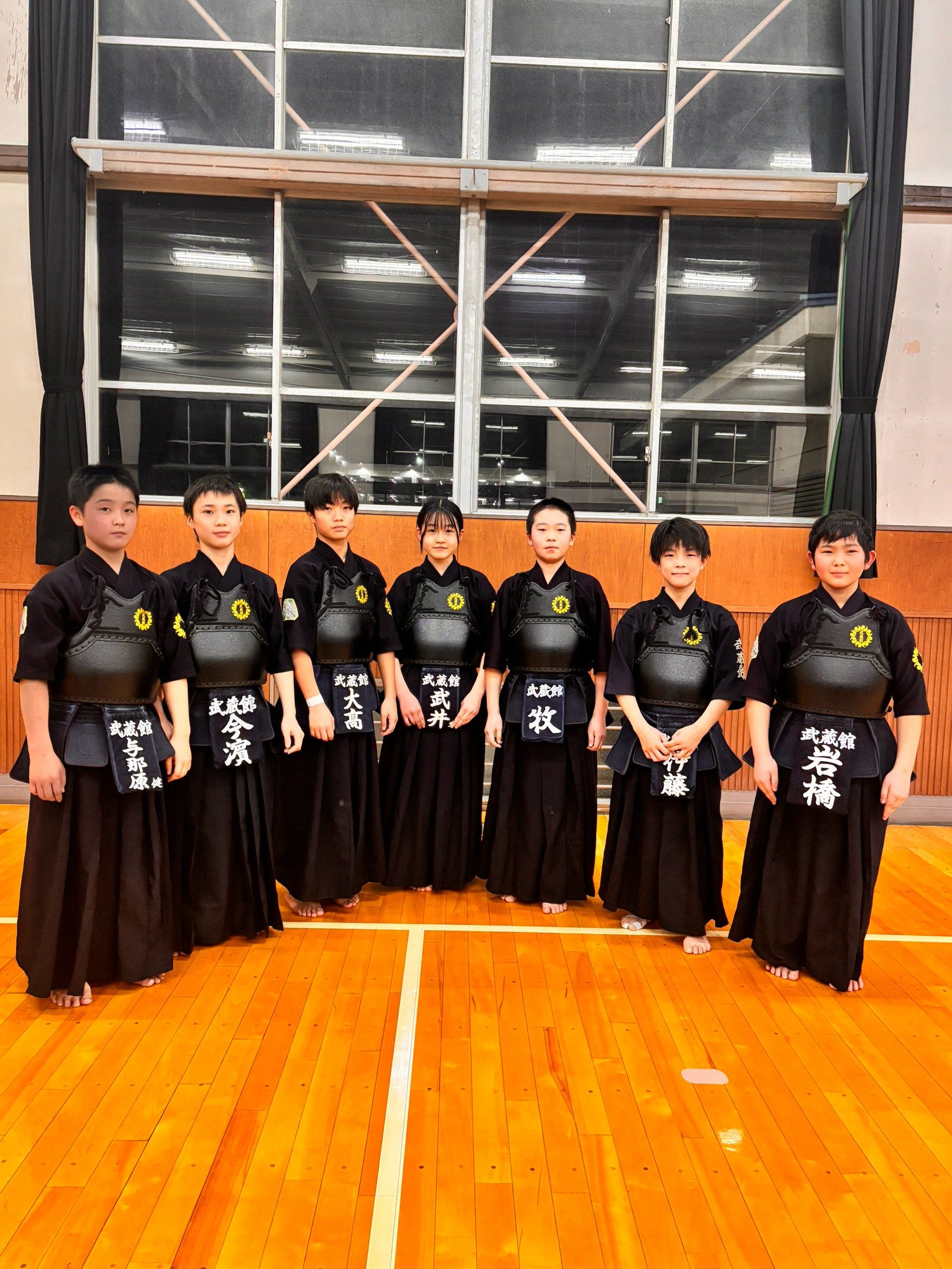 武蔵館の稽古・大会