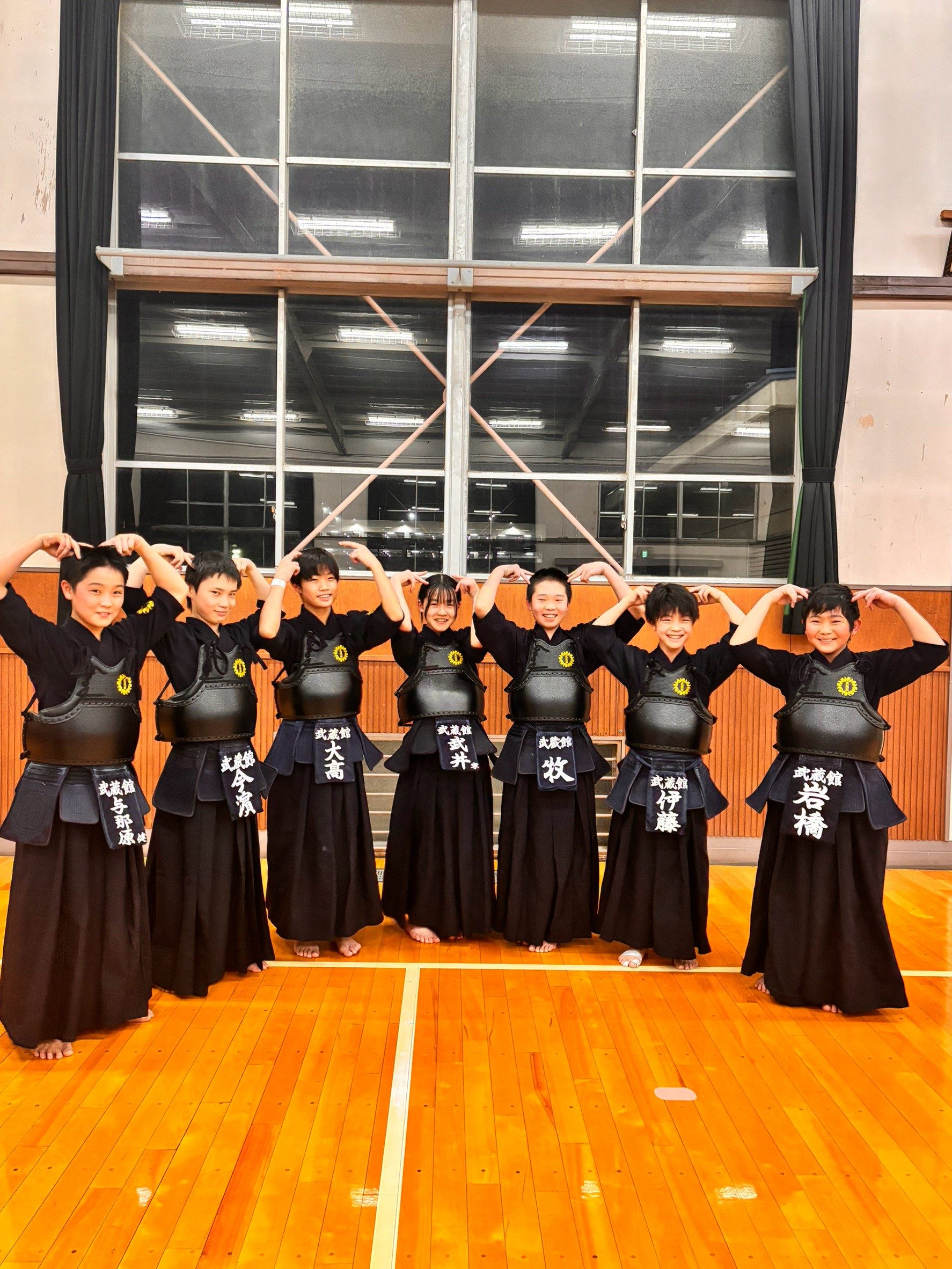 武蔵館の稽古・大会