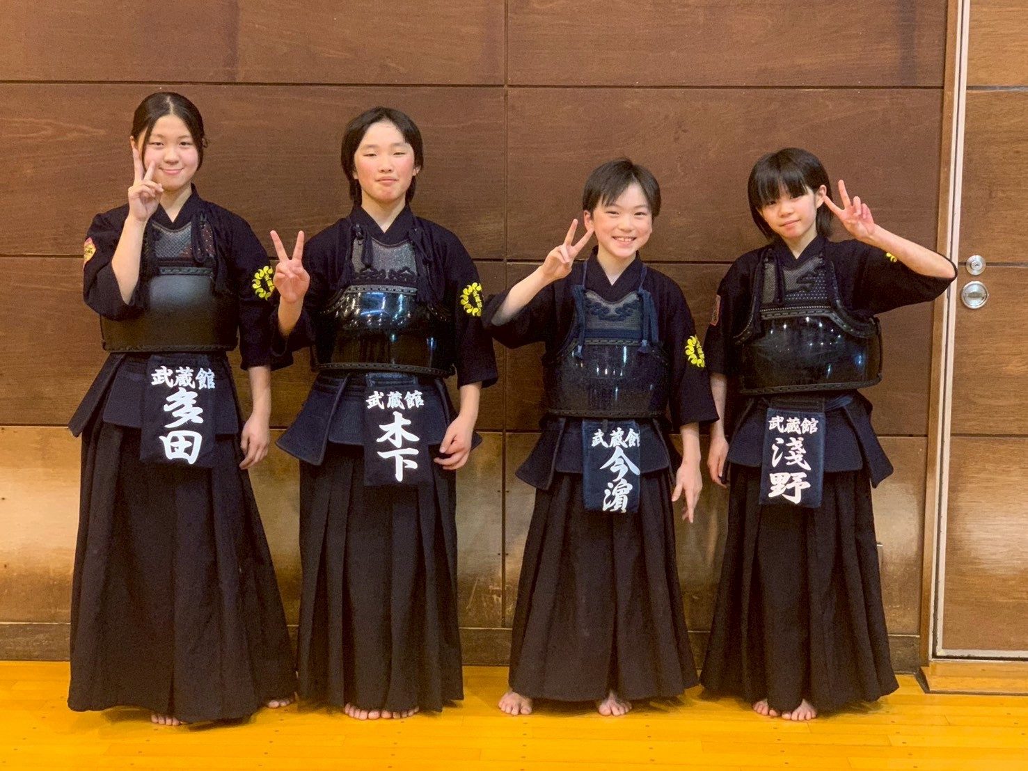 武蔵館の稽古・大会