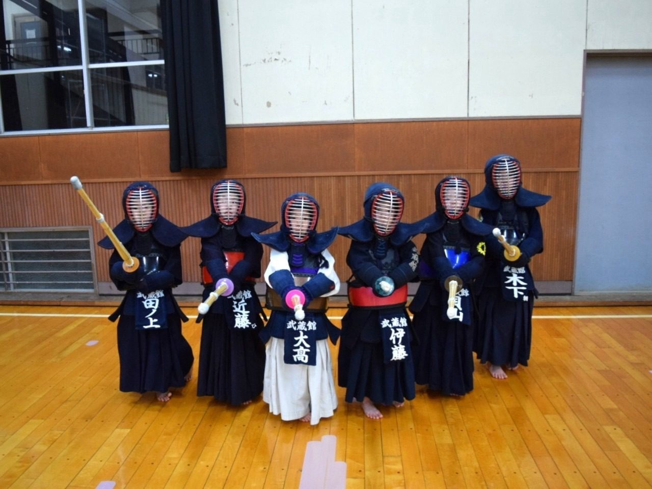 武蔵館の稽古・大会